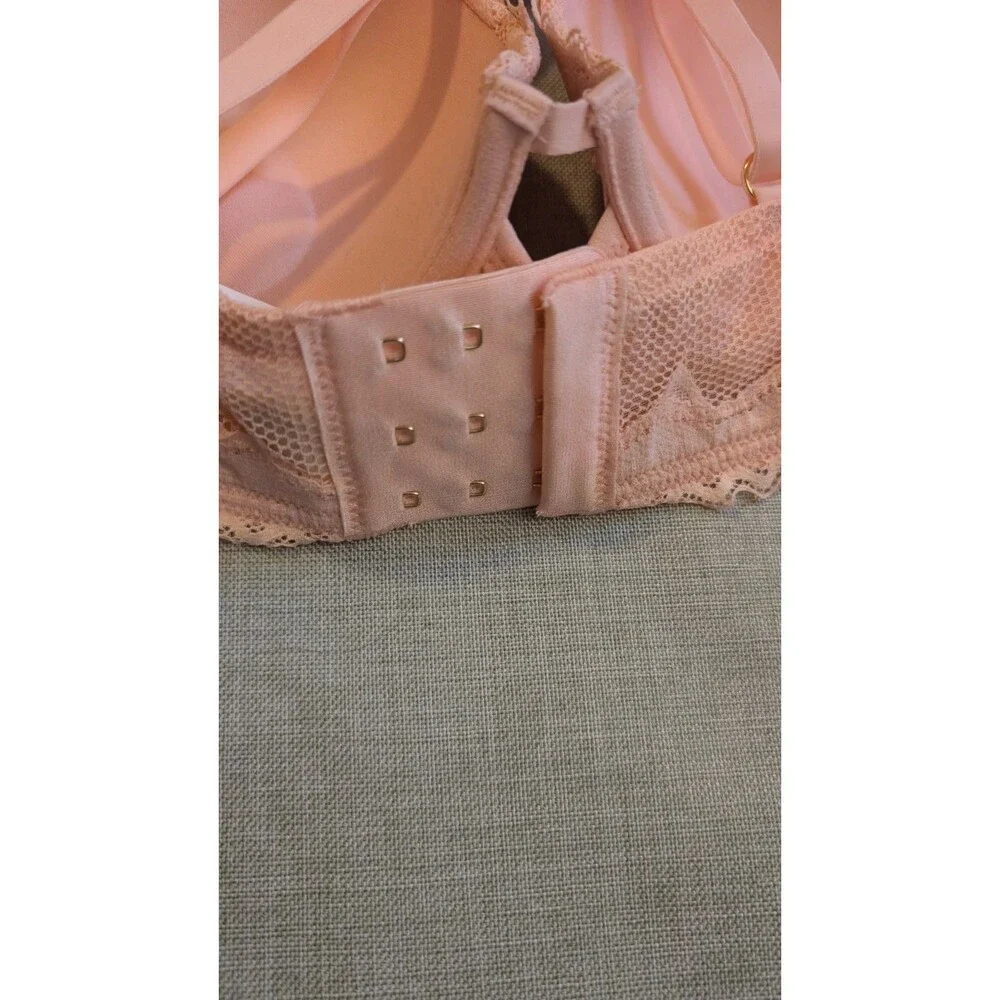 Aerie 34B Plunge Pink Pushup Bra NWT Adjustable Straps Underwire Padded